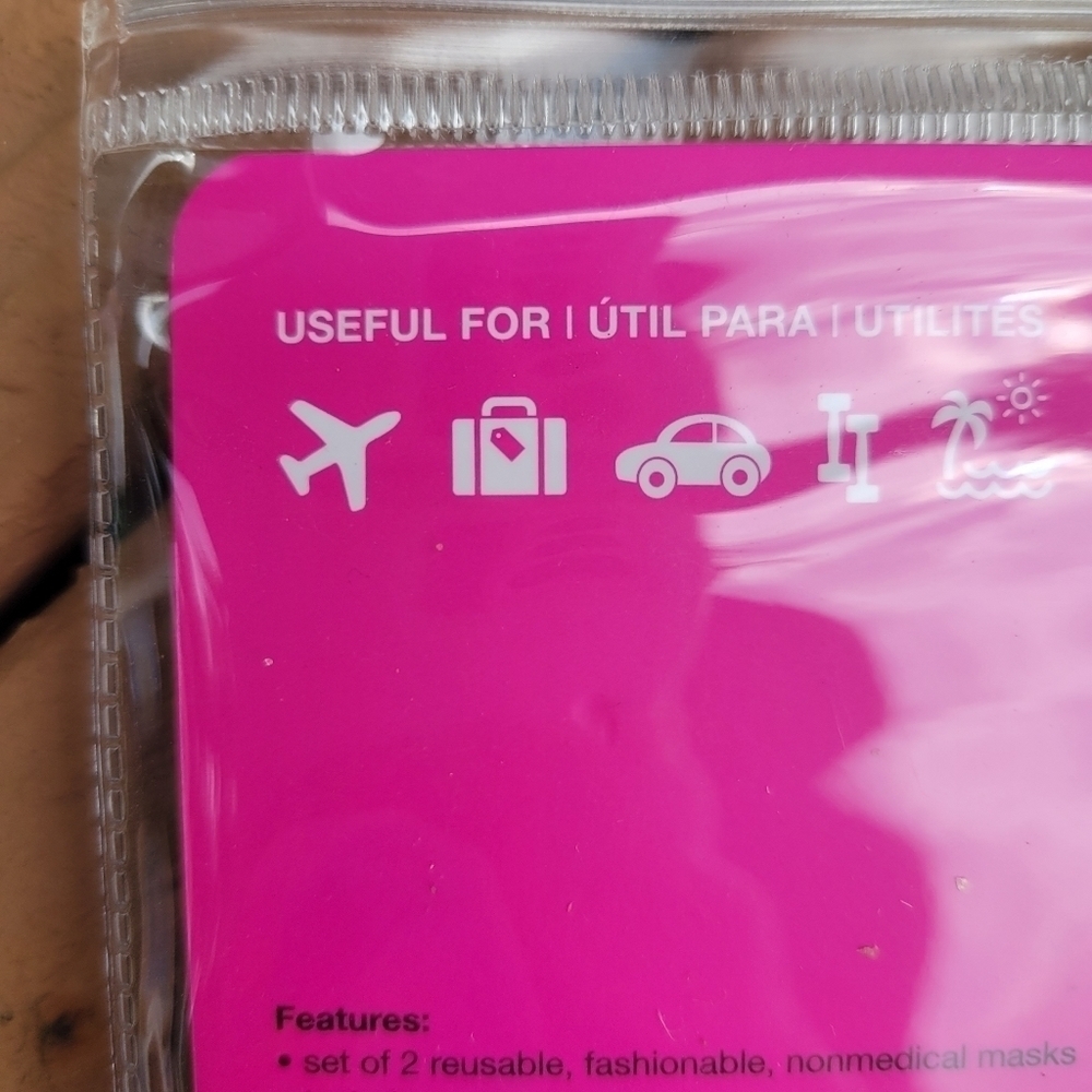 3/$15 MIMICA Marble & Grey Reusable Face Masks▪︎2pk - Picture 9 of 11